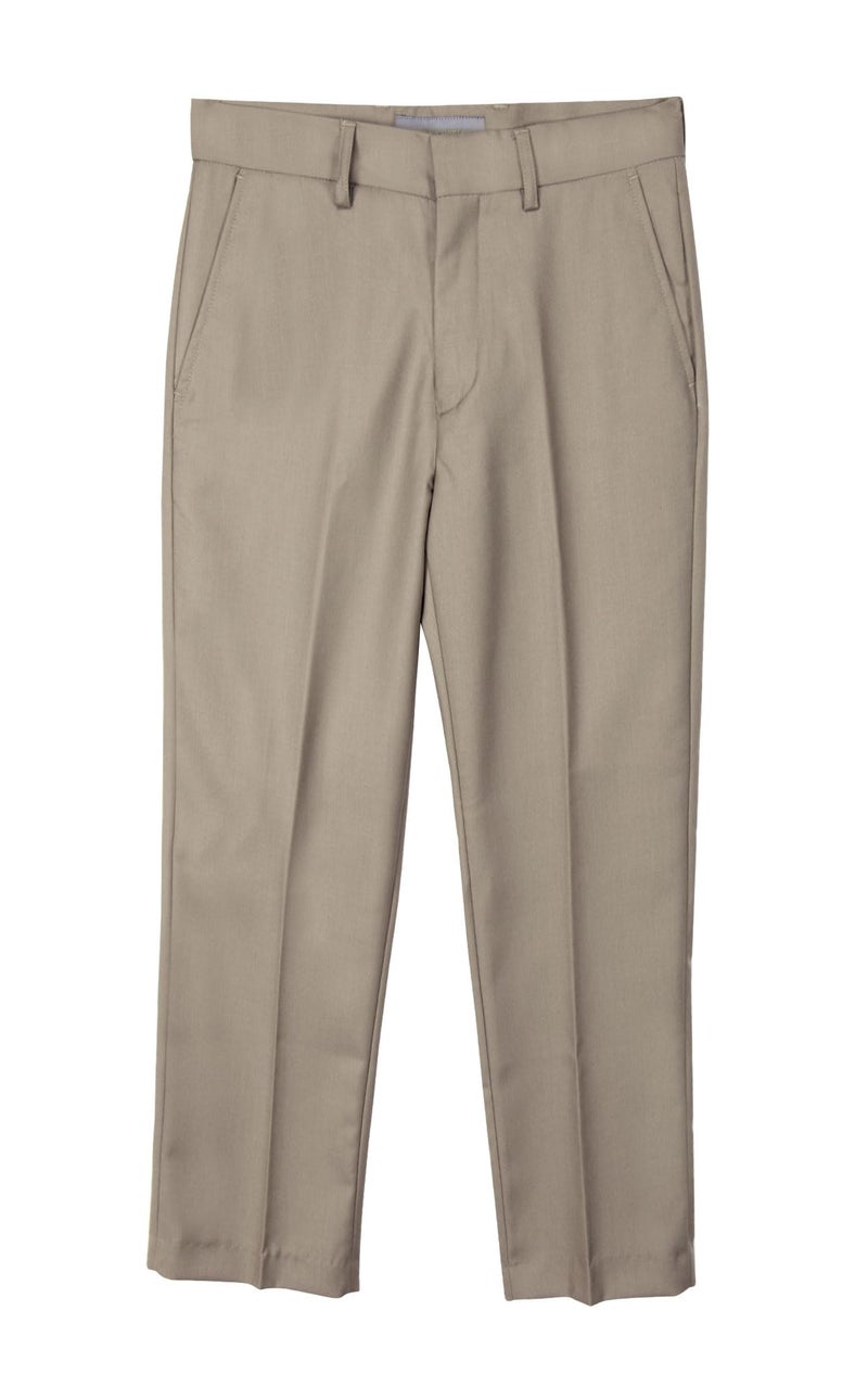 Spring Notion Big Boys' 2-Piece Vest Suit Set Tan 14 Vest and Pants - Image 4